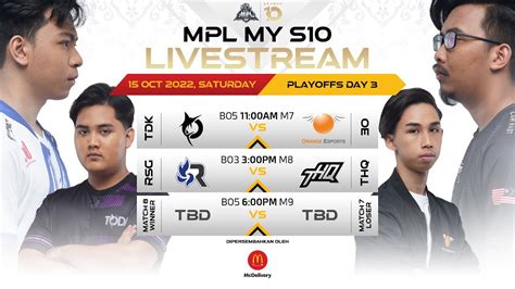 ENG MPL MY Season 10 Playoffs Day 3 YouTube