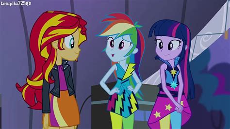 Sunset Shimmer Rainbow Rocks Transformation