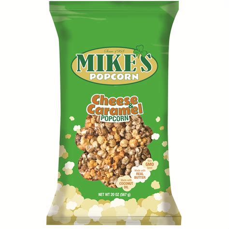 Cheese & Caramel Mix, 20oz - Mike's Popcorn