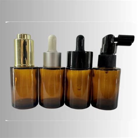 Flat Shoulder Amber Glass Bottle 30 ML At Best Price In Ghaziabad