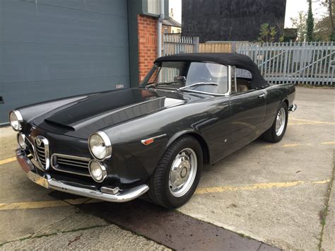 1963 Alfa Romeo 2600 Spider By Touring Yorkshire Classic And Sports Cars