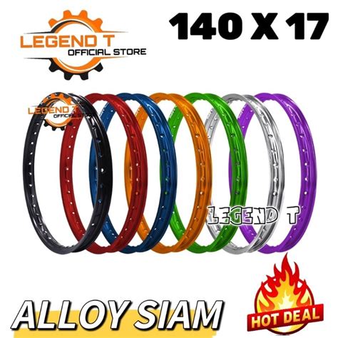 Alloy Rim 140 X 17 Thailand Aloi Siam Aloi Rim Kong Alloy 140 X 17