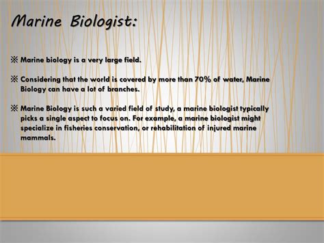 Ppt Marine Biology Powerpoint Presentation Free Download Id7104993