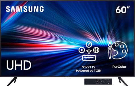 SAMSUNG Pantalla Samsung 60 Crystal UHD 4K UN60AU7000FXZX 2021