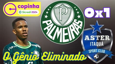 Aster De Itaqu Faz Hist Ria Elimina O Palmeiras E O M Gico Estev O Da