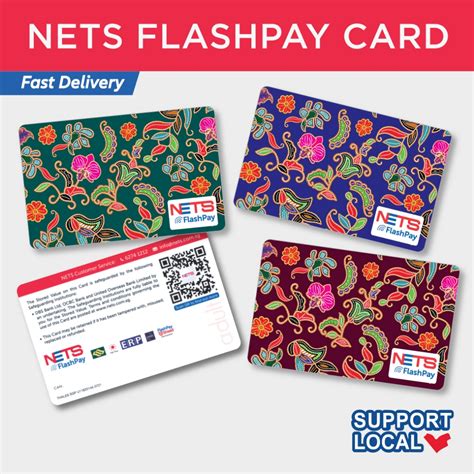 Batik Design Nets Flashpay Cards For Ts And Souvenir Shopee Singapore