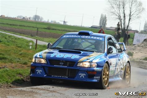 Lietaer Paul Dejonghe Kristof Subaru Impreza S Wrc Tac Rally