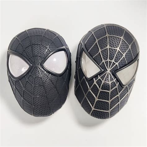 Spiderman Noir Mask - Etsy