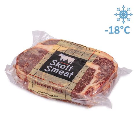 Стейк Рібай корейка яловича ТМ Skott Smeat ~350г купити в Києві Україні з доставкою Vova