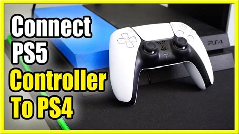 How To Connect PS5 Controller To PS4 With Almost NO INPUT LAG Easy