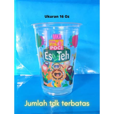 jual cup ukuran  oz  pcs shopee indonesia