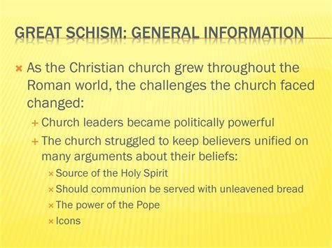 Sswh4 The Great Schism Ppt Download