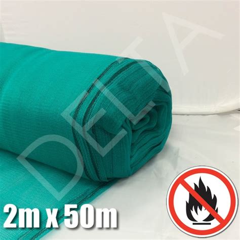 Fire Retardant Green Debris Netting M X M Gsm