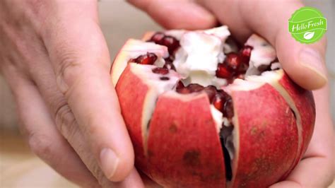 How To Remove Pomegranate Seeds — Top Tips From Hellofresh Youtube