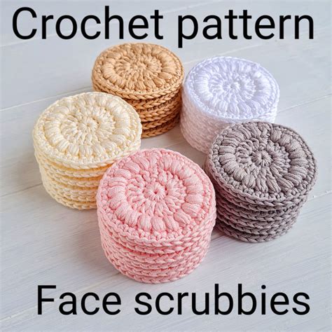 Reusable Crochet Face Scrubbies Dabbles Babbles Artofit