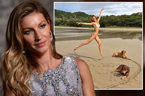 Gisele Bundchen Flaunts Her Incredible Figure In Skimpy String Bikini