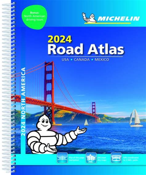 Road Atlas 2024 Canada Usa Mexico Tisha Justina