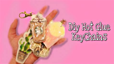 Diy Hot Glue Gun Keychains《katies Cool Creations》 Youtube