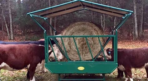 Cattle Round Bale Pasture Feeder Cashmans