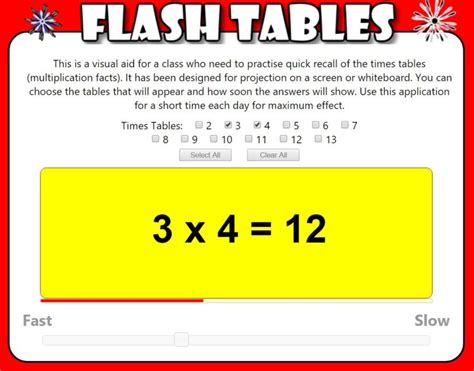 Tables | Mathematics - Games