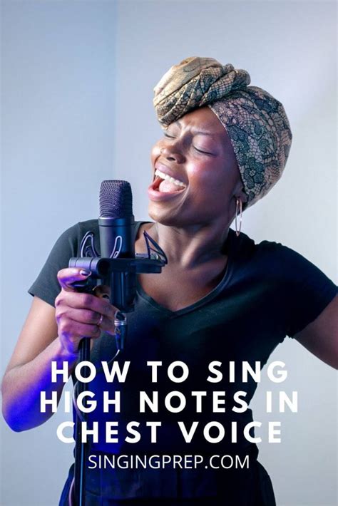 How To Sing High Notes In Chest Voice [3 Easy Steps]