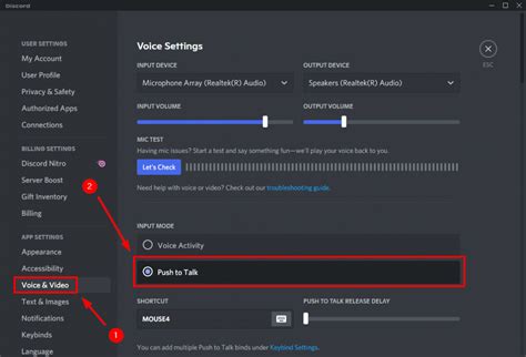 How To Enable Push To Talk In Discord Mrnoob