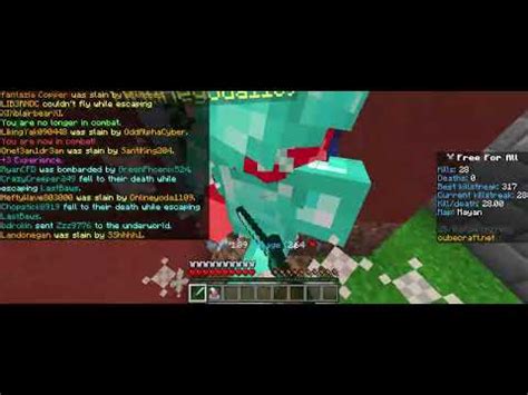 Minecraft Servers Gameplay Getting Some Kills Youtube