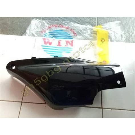 Jual Win Box Samping Supra X Hitam Fit Lama Cover Body Kecil Box