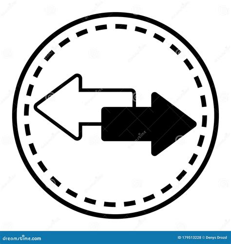 Exchange Vector Icon Export Or Import Illustration Sign Trade Symbol