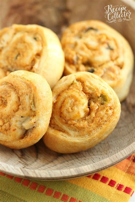 Crescent Chicken Taco Pinwheels Diary Of A Recipe Collector