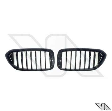 GRILLES DE REINS Noires Brillantes Bmw Série 5 M G30 G31 F90 M5 Pre Lci