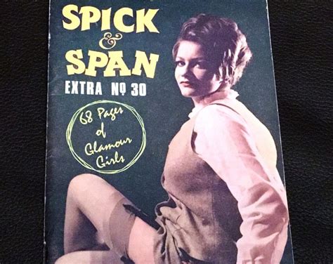 SPICK SPAN EXTRA Vintage Mens Glamour Magazine No 30 Spring 1969 Etsy