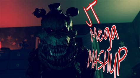 Fnaf Jt Fnaf Mega Mashup Collab Part For Purpleci Youtube