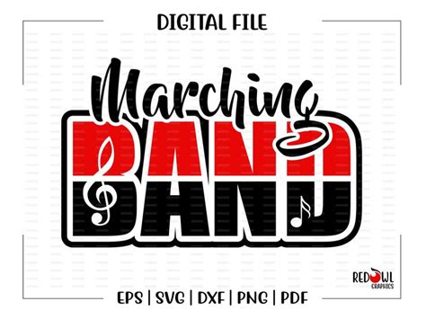 Band Svg Marching Band Svg Marching Band School Svg Dxf - Etsy | School ...