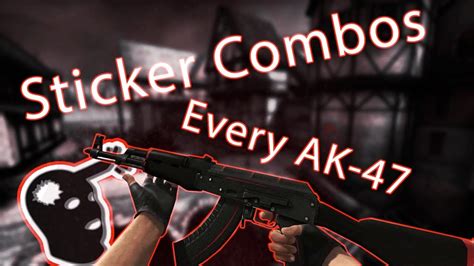 Best Sticker Combos For Every AK 47 Skin In CSGO YouTube