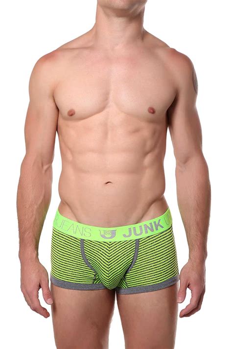 Junk Underjeans Neon Green Stellar Trunk Cheapundies