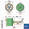 Mm Way Diverter Cartridge Mm Barrel Diameter With Mm Spindle