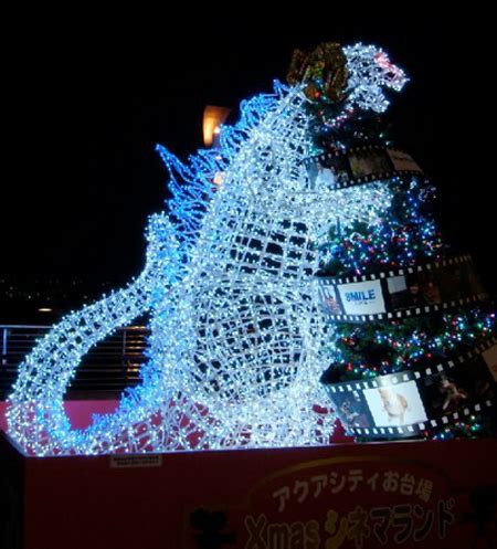 Godzilla Christmas Tree