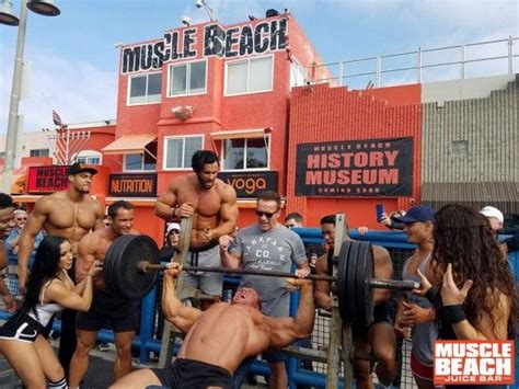 Muscle Beach, Venice, California | Muscle beach, Beach workouts, Beach