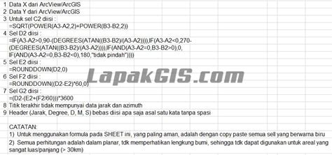 Cara Konversi Koordinat UTM Ke Geografis DMS Format Excel XLS Lapak GIS