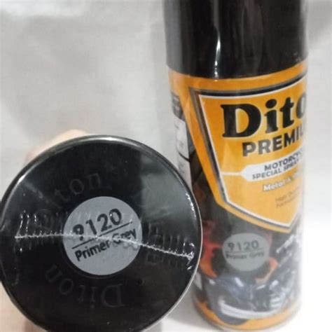 Jual Diton Premium Primer Grey Cat Epoxy Semprot Spray Paint Warna