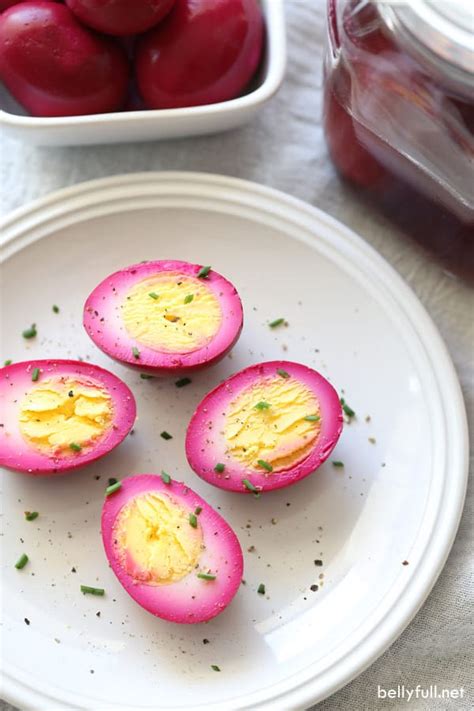 Beet Pickled Eggs - Belly Full