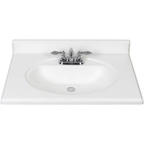 One Piece Bathroom Sink And Vanity Top – Everything Bathroom