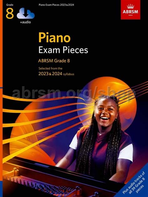 Piano Exam Pieces 2023 And 2024 Abrsm Grade 8 With Audio Abrsm