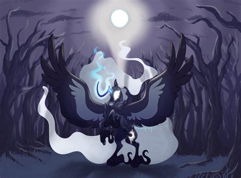 Happy Nightmare Night from Princess Luna - Visual Fan Art - MLP Forums