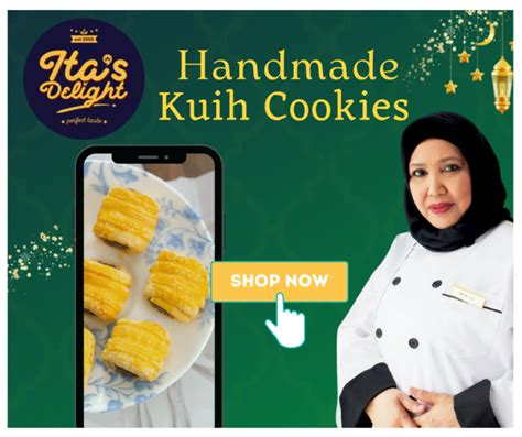 Biskut Kuih Raya Cookies Blueberry Tart Lazada