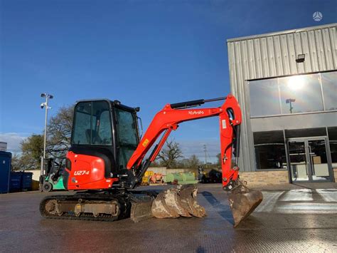 Kubota U27 4 Mini Ekskavatoriai 2018 M A24899205