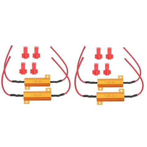 Set 4 Buc Anulator Eroare Rezistor 50W 8 Ohm 12V EMAG Ro