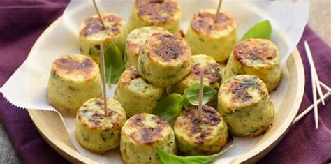 Mini flans de courgette au cumin facile découvrez les recettes de