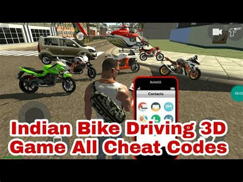 Indian Bike Driving 3D All New Bike Cheat Codes 2021 Indian Bike